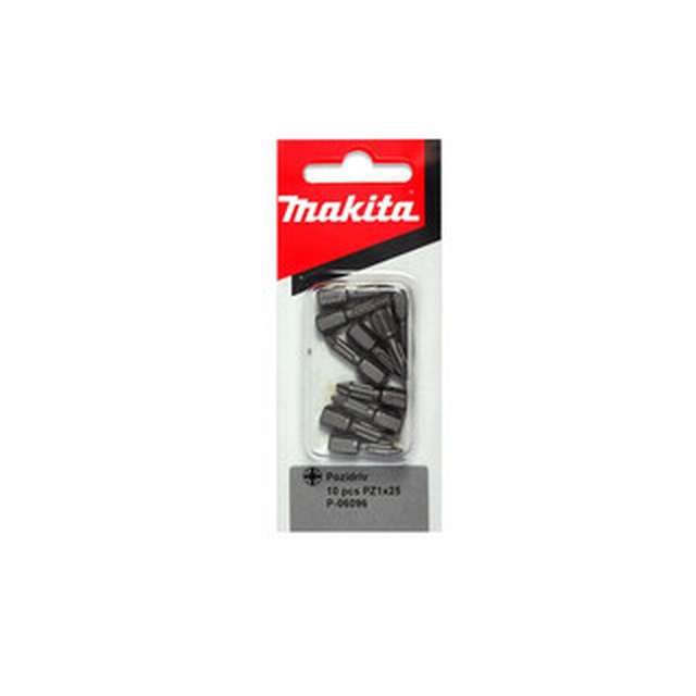 Makita pozidrive bit 25 mm | 1/4 posidrive ulazni bit 10 db