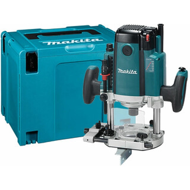 Makita RP2303FCXJ electric router Milling depth: 70 mm | Tool clamping: 6 mm/8 mm | 2100 W | in MakPac