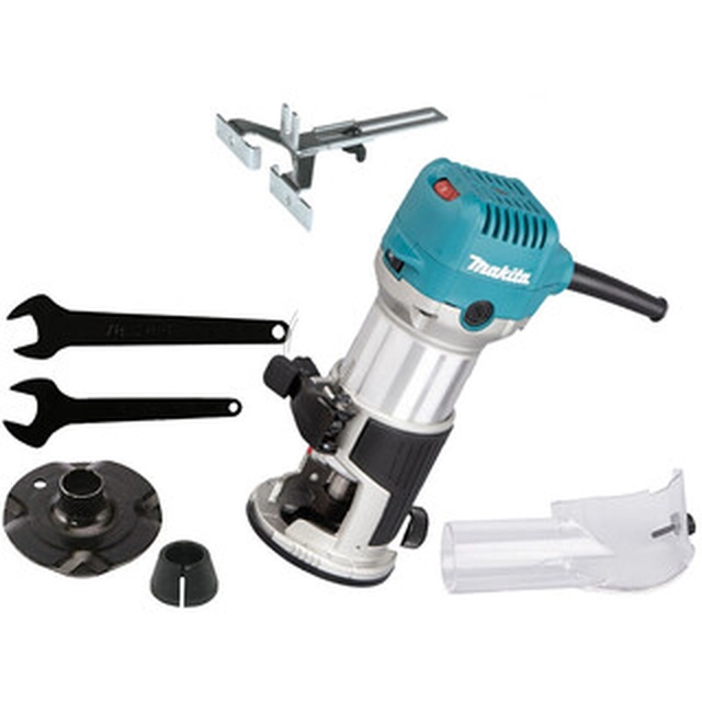 Makita RT0702C elektriline ruuter Freesimissügavus: | 710 W | Pappkarbis