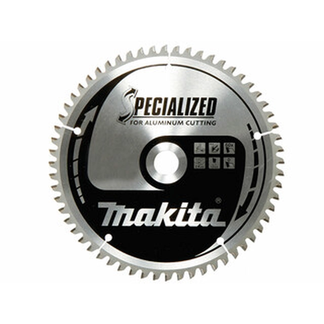 Makita rundsavklinge 190 x 30 mm | antal tænder: 60 db | skærebredde: 2,4 mm