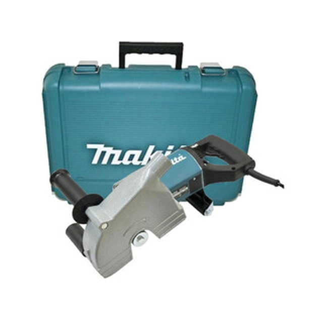 Makita SG181 elektrisk vægrille Skivediameter: 180 mm | Skæredybde: 60 mm | Rillebredde: 7 - 43 mm | 7200 RPM | I en kuffert