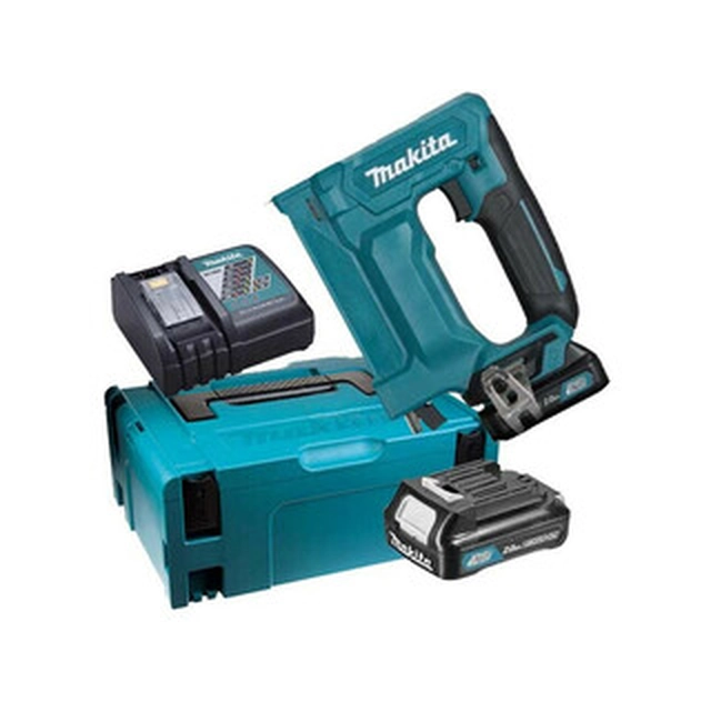 Makita ST113DSAJ abrazadera inalámbrica 10,8 V/12 V | 7 - 10 | Escobilla de carbón | Batería 2 x 2 Ah + cargador | en MakPac