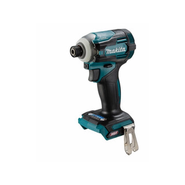 Makita TD001GZ akumulátorový rázový uťahovák s držiakom bitov 40 V | 220 Nm | 1/4 bitov | Carbon Brushless | Bez batérie a nabíjačky | V kartónovej krabici