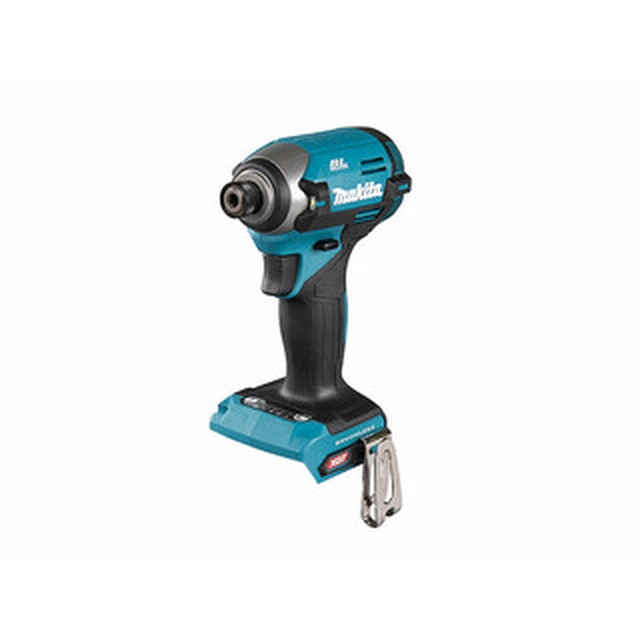 Makita TD003GZ cordless impact driver 40 V | 20 Nm/50 Nm/170 Nm/210 Nm | 1/4 bits | Carbon Brushless | Without battery and charger | In a cardboard box