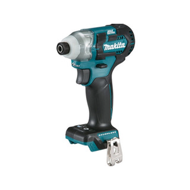 Makita TD111DZ cordless impact driver with bit holder 10,8 V/12 V | 135 Nm | 1/4 bits | Carbon Brushless | Without battery and charger | In a cardboard box