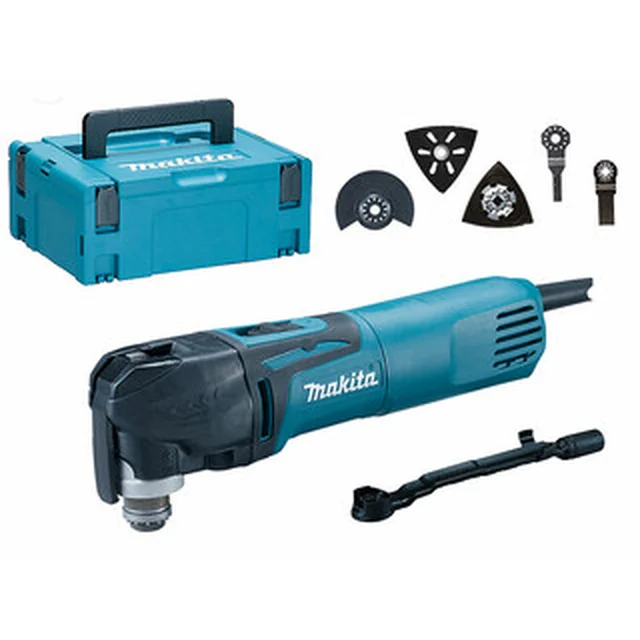 Makita TM3010CX5J vibrateur machine multifonction électrique 6000 - 20000 1/min | 1,6 ° | OIS | 320 W | dans MakPac