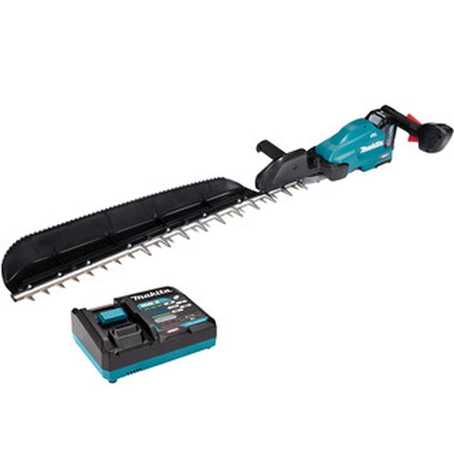 Makita UH014GM101 akkus sövényvágó 40 V | 750 mm | Szénkefementes | 1 x 4 Ah akku + töltő