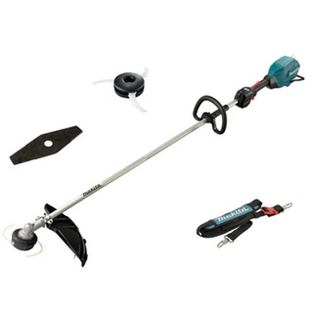 Makita UR007GZ01 akumulatora zāles trimmeris 40 V | 430 mm | Oglekļa brushless | Bez akumulatora un lādētāja