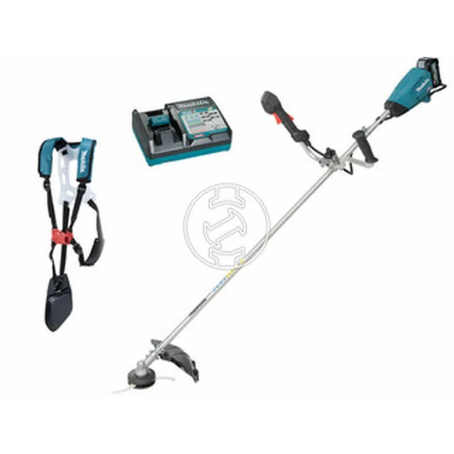 Makita UR016GM101 akumulatora zāles pļāvējs 40 V | 330 mm | Oglekļa brushless | 1 x 4 Ah akumulators + lādētājs