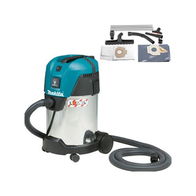 Makita VC3011L aspirator electric 1250 W | 30 l | Clasa de praf: L | 230 V