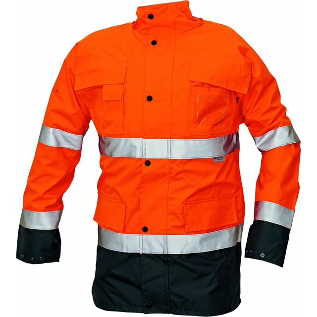 MALABAR insulated jacket HV orange L