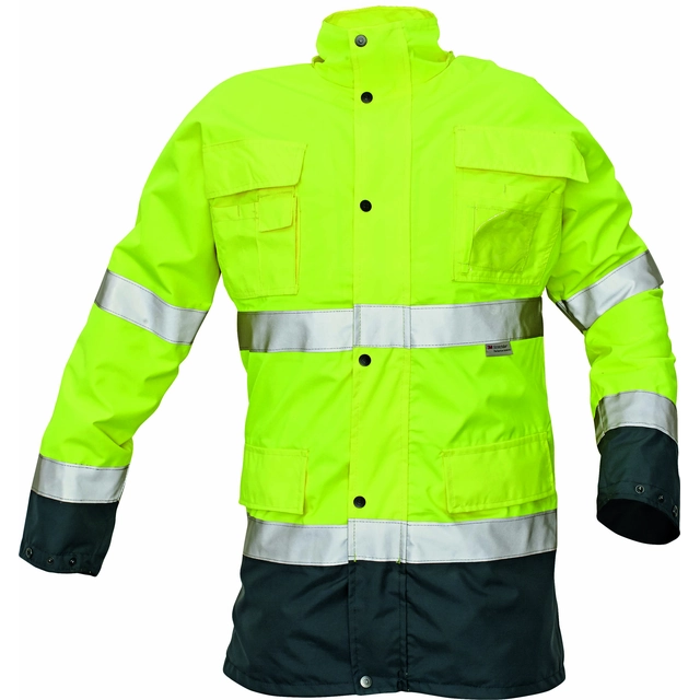 MALABAR insulated jacket HV yellow M