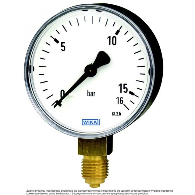 Manometer 111.10.063 M12x1,5 0-16 bar materiale