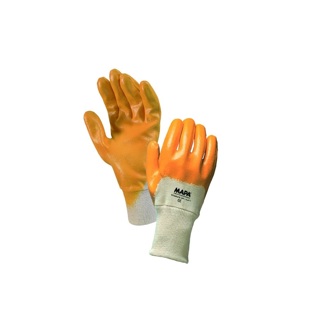 MAPA PROFESSIONNEL Coated gloves MAPA TITANLITE Size: 7, Color: orange