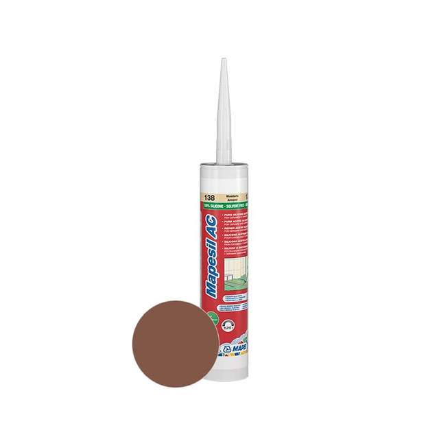 Mapei mapesil AC silicona chocolate 144 310 ml