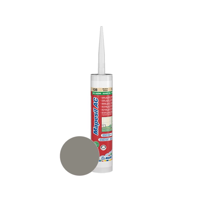 Mapei mapesil AC silicona gris 113 310 ml