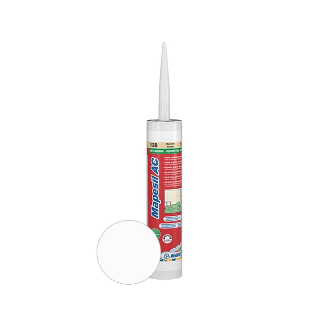 Mapei mapesil AC silicone argent 111 310 ml