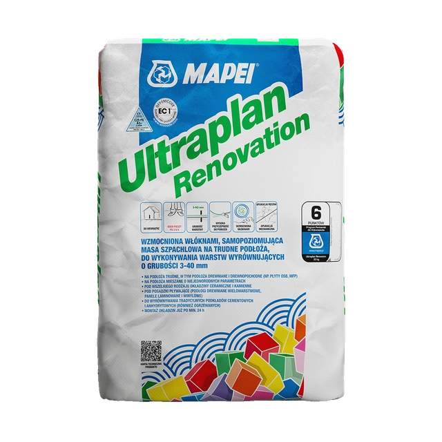 Mapei Ultraplan Renovation självutjämnande massa 23 kg