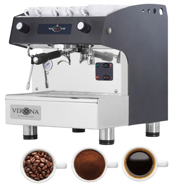 Máquina de café expresso automática para um pequeno café | Hendi 207659