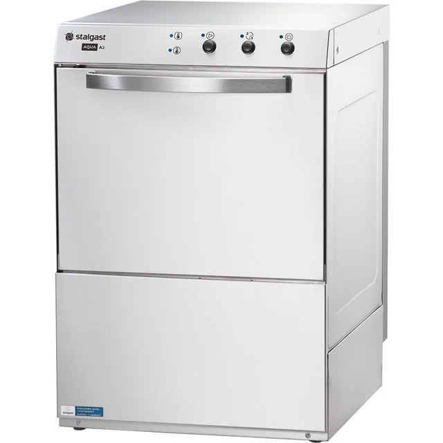 Máquina de lavar louça universal 400/230V com dispensador de líquido de limpeza de cesto 50x50