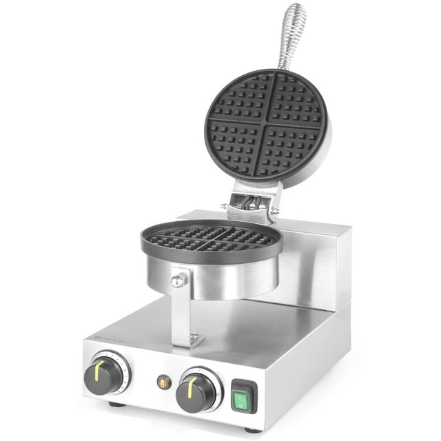 Máquina de waffle redonda para waffles belgas | Hendi 212172