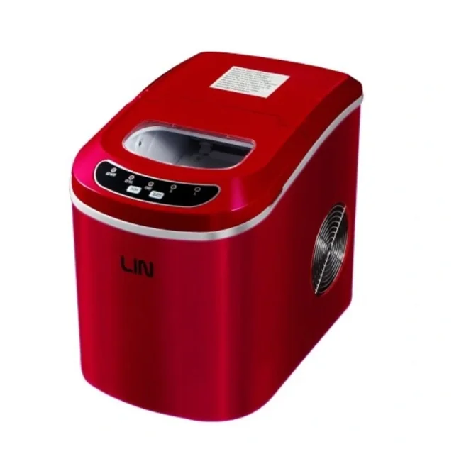 Máquina para hacer cubitos de hielo Lin ICE PRO-R12 Rojo 112 W 2,2 L