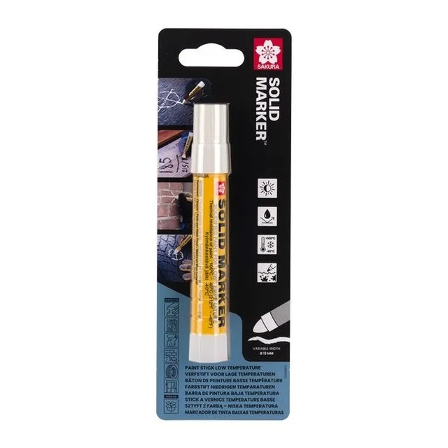 Marker Sakura Solid pentru temperaturi scăzute - alb, cod DBO460