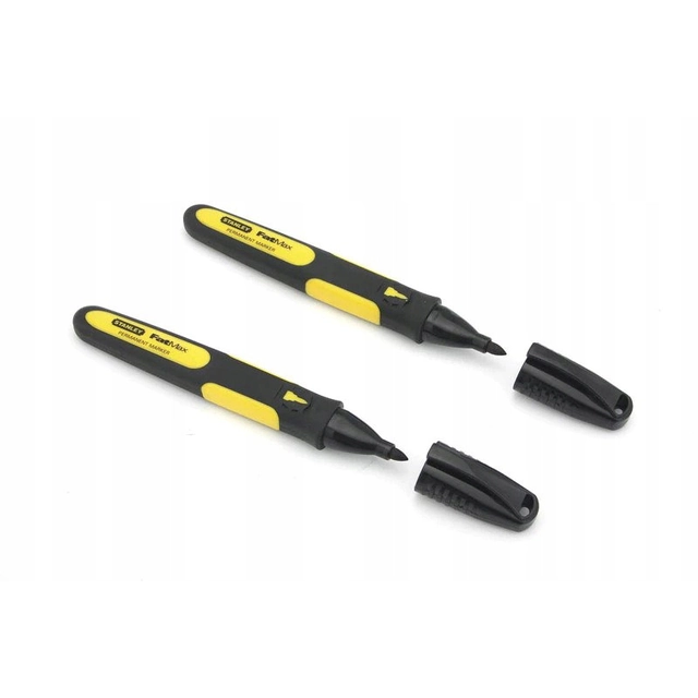 MARKER STANLEY FM XL 2SZT BLACK SHARP TIPS