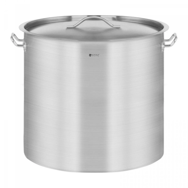 Marmite inox - 50l - Couvercle ROYAL CATERING 10011073 RCST-50E