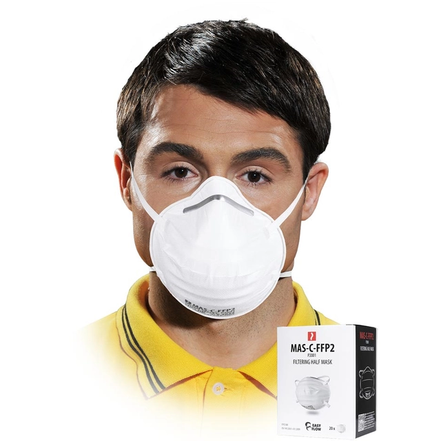 MASCHERA MEZZA MASCHERA FFP2 BANDA PROTETTIVA