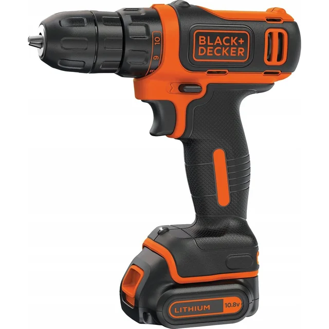 Mașină de găurit Black&Decker BDCDD12 10.8 V 1 x baterie 1.5 Ah