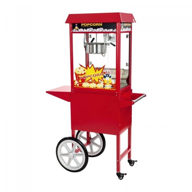 Mașină de popcorn - cărucior ROYAL CATERING 10010088 RCPW-16E