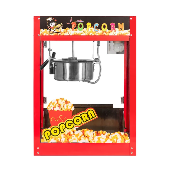 MAȘINĂ DE POPCORN RQPC-801 | 1,45 KW | 500X360X680 MM