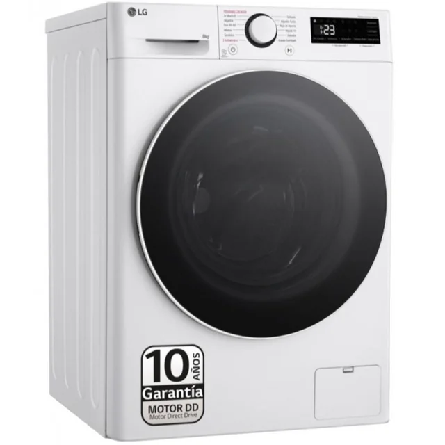 Mașină de spălat LG F2WR5S08A0W 60 cm 1200 rpm 8 kg