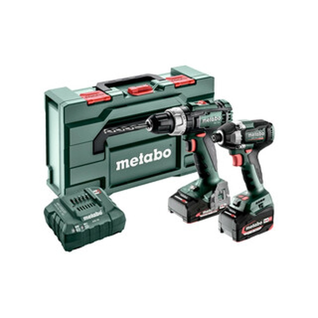 Машинний пакет Metabo Combo 2.8.2 18V у metaBOX