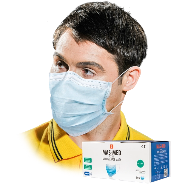 Masque médical Lcf201 8% Bac MAS-MED