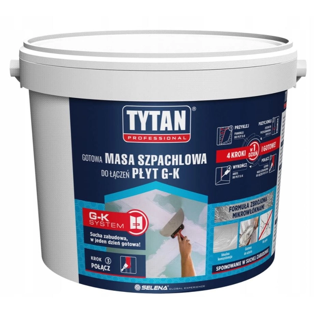 Massa para placas de gesso TYTAN G-K, 1,8 kg