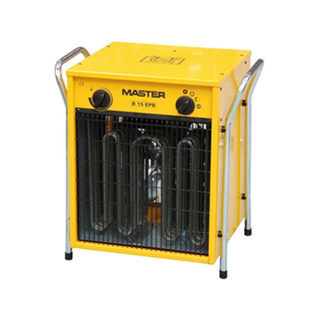 Master B15EPB elektrische thermische luchtblazer 400 V | Verwarmingsvermogen 7500 W/15000 W | 28,3 m³/min