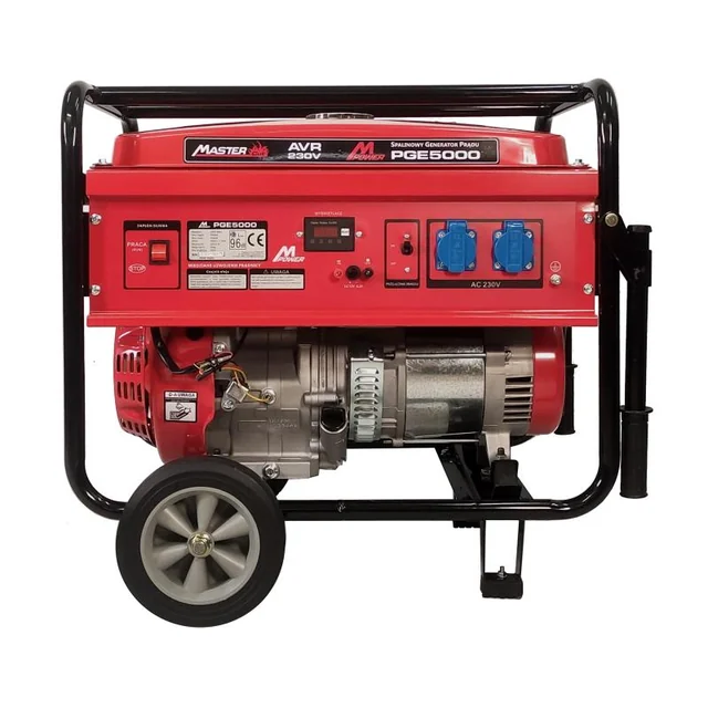 MASTERCUT PGE5000 AGREGAT PRĄDOTWÓRCZY GENERATOR PRĄDU 4,0KW 230V 13KM