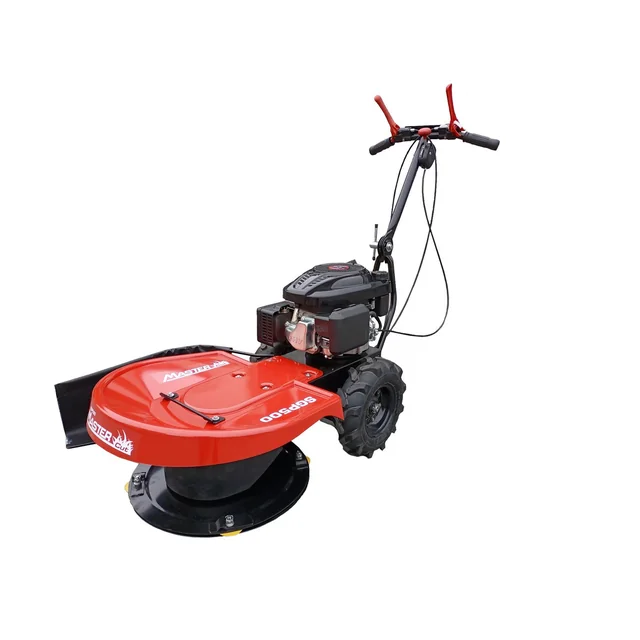 MASTERCUT SGP500 POWERED PETROL-POWERED ROTARY DRUM MOWER FOR GRASS AND BRUBS