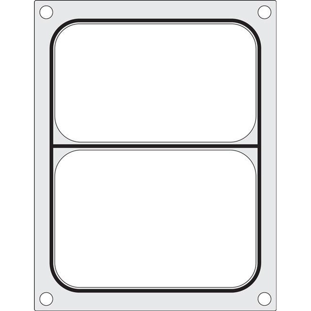 Matrize für eine zweiteilige Schweißmaschine 227x178 Hendi 805596