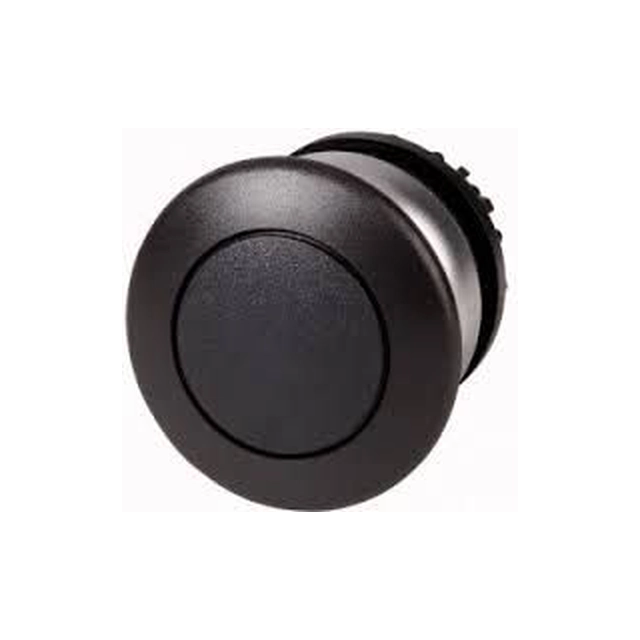 Μαύρος ενεργοποιητής κουμπιού Eaton Mushroom χωρίς αυτόματη επιστροφή M22-DRP-S (216743)