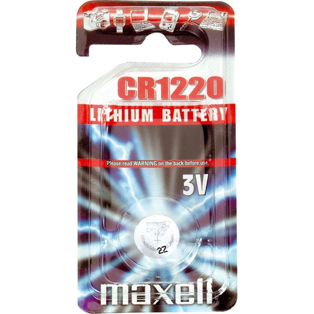 Maxell-akku CR1220 1 kpl.