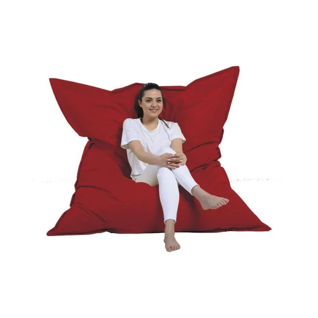 MAXI seat cushion, 180 x 140 x 30 cm, red