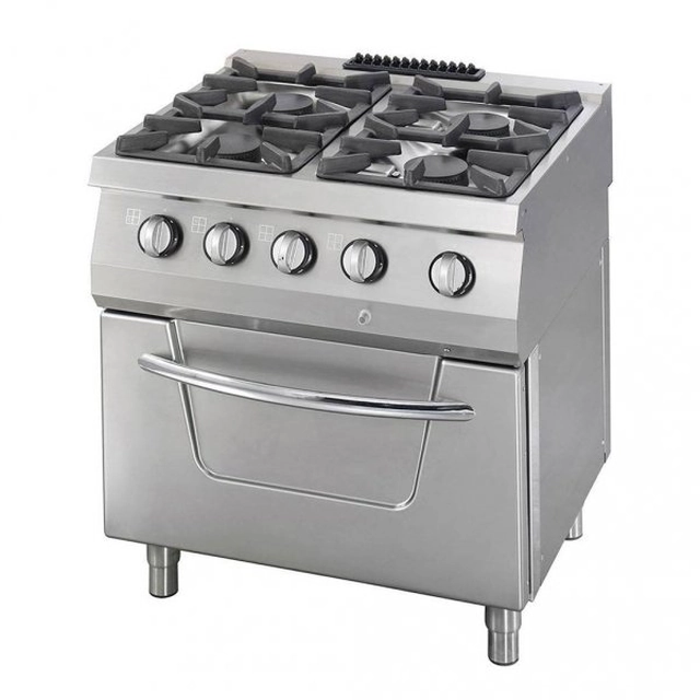 Maxima 700 Gas 4 burners / with gas oven 80 X 70 CM MAXIMA 09396002 09396002