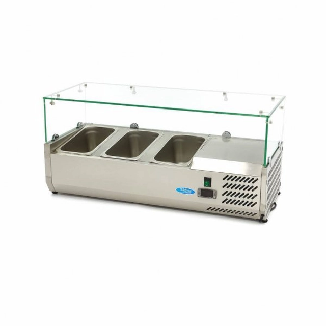 Maxima countertop refrigerated display case 95 cm - 1/3 GN MAXIMA 09400317 09400317