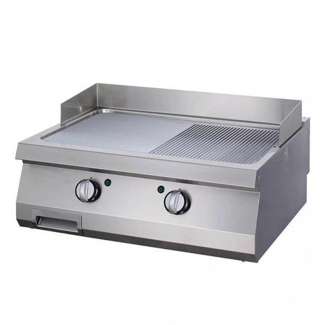 Maxima electric grill 700 Plate 1/2 grooved 80 X 70 CM MAXIMA 09395053 09395053