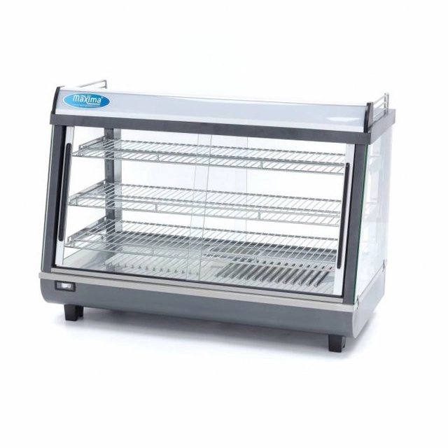 Maxima RVS verwarmingsvitrine 136 L MAXIMA 09400790