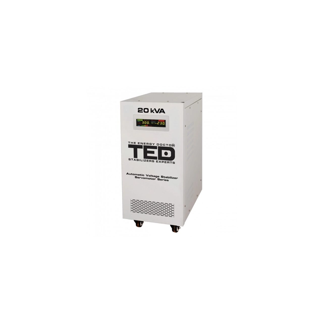 Maximális hálózati stabilizátor 20KVA-SVC egyfázisú szervomotorral TED001955