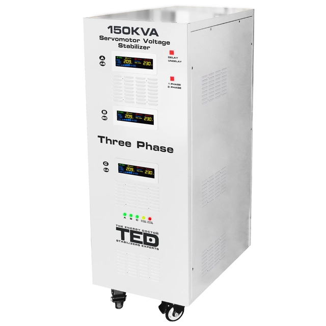 Maximum network stabilizer 150KVA-SVC with three-phase-three-phase servo motor TED003591